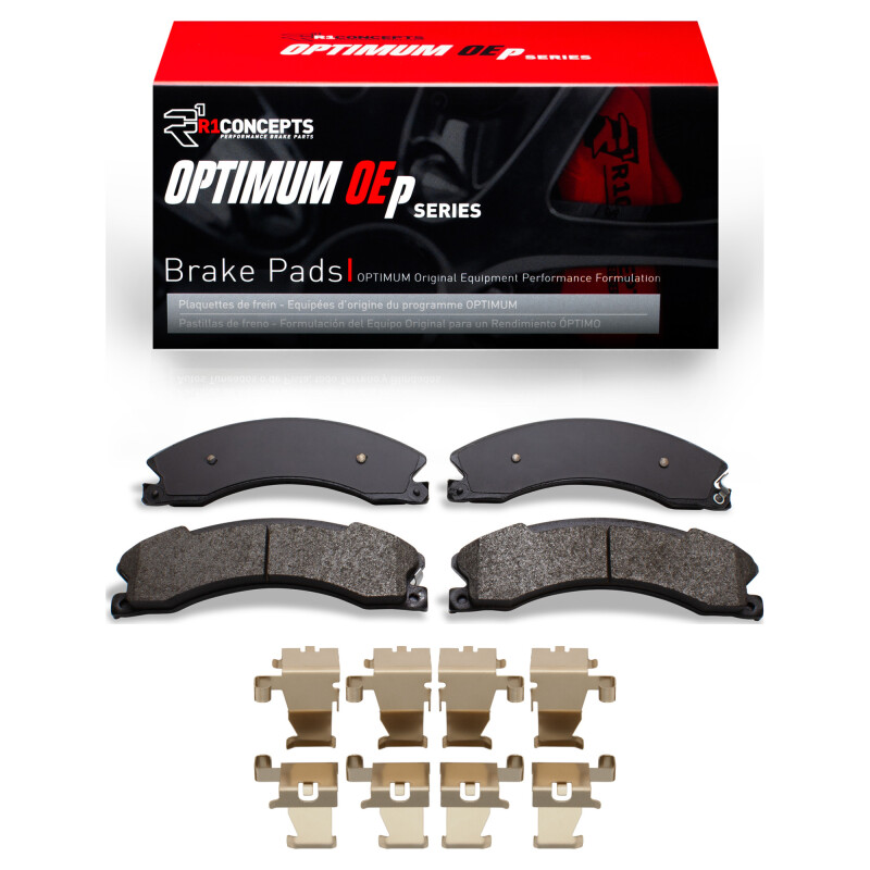 Chevrolet Suburban 3500 HD Brake Pads - Front/Rear - R1 Concepts - Optimum OE - `09-`24